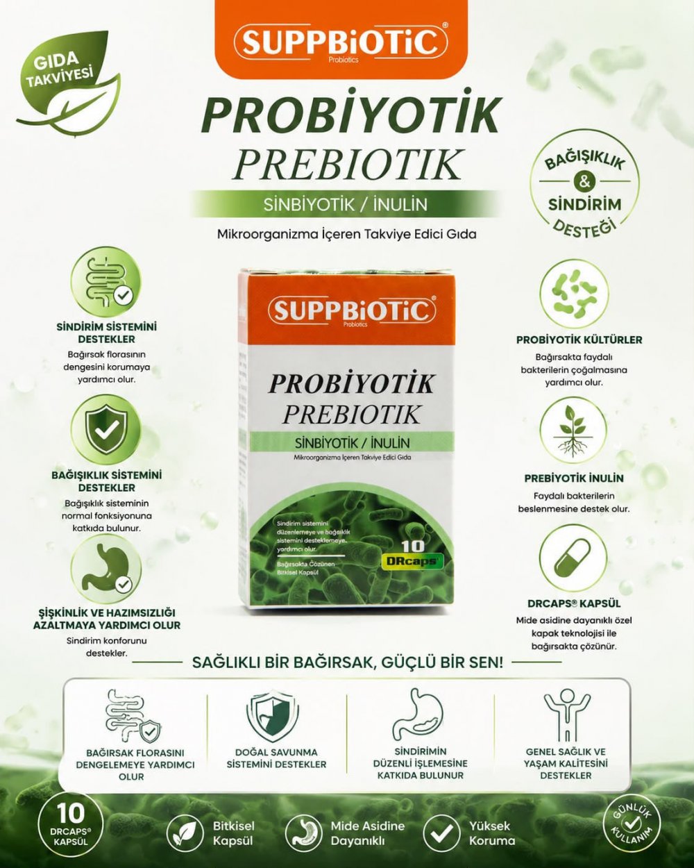 SUPPBİOTİC PROBİYOTİK