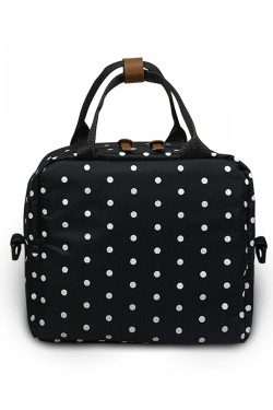 BV BLACK POLKA DOT BAG 2